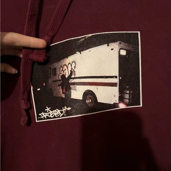 Frosted skateboards hoodie - Picture 3 of 4